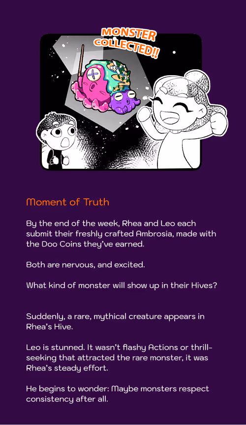 Pick N Doo story frame 6 vertical layout